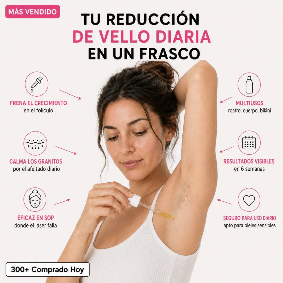 Aceite Cyperus - Adiós Depilación Constante