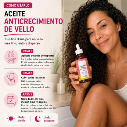Aceite Cyperus - Adiós Depilación Constante