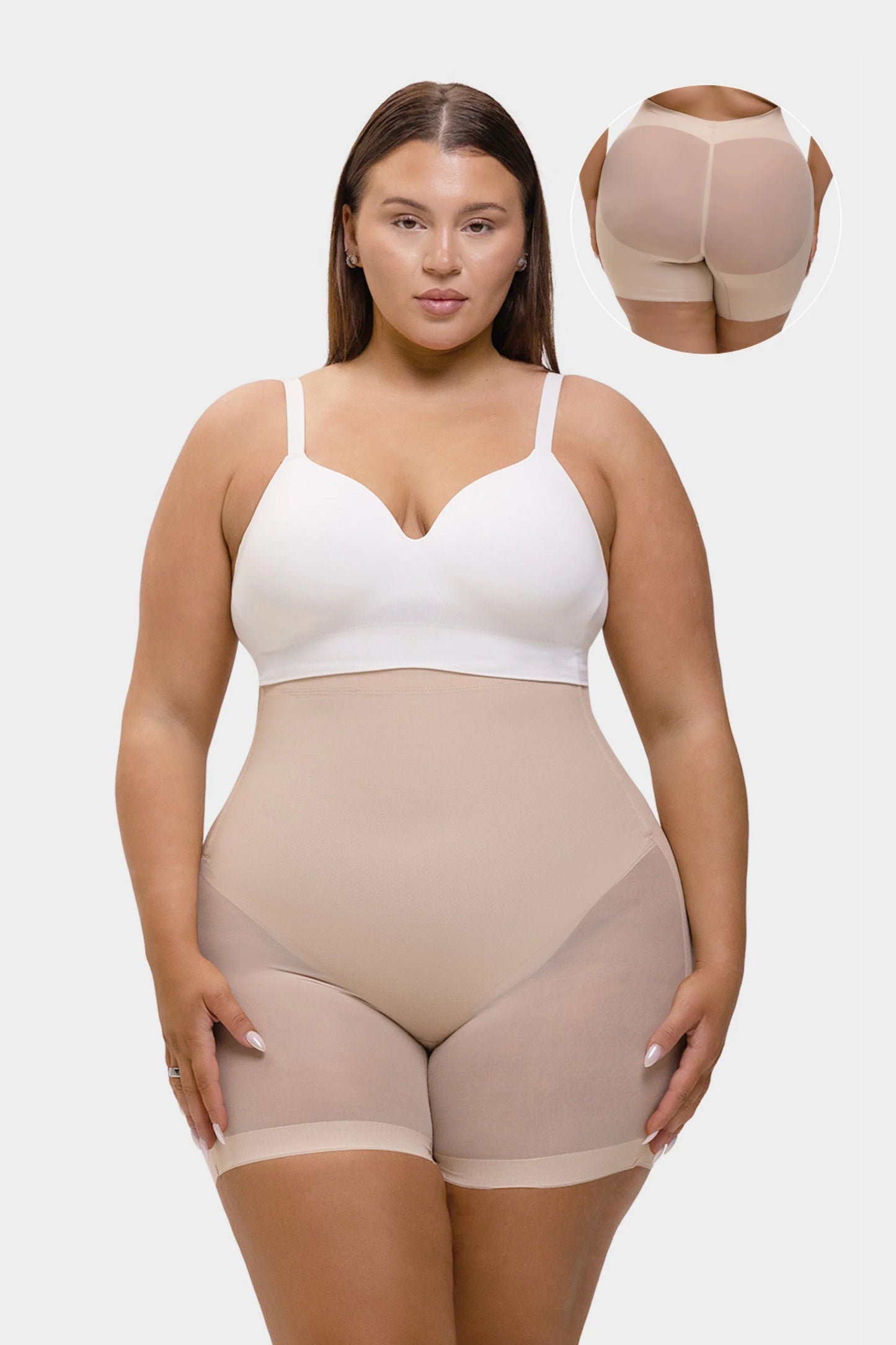 Pantalones cortos moldeadores - Control de abdomen y efecto lifting de glúteos