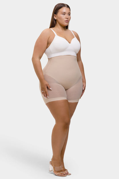 Pantalones cortos moldeadores - Control de abdomen y efecto lifting de glúteos