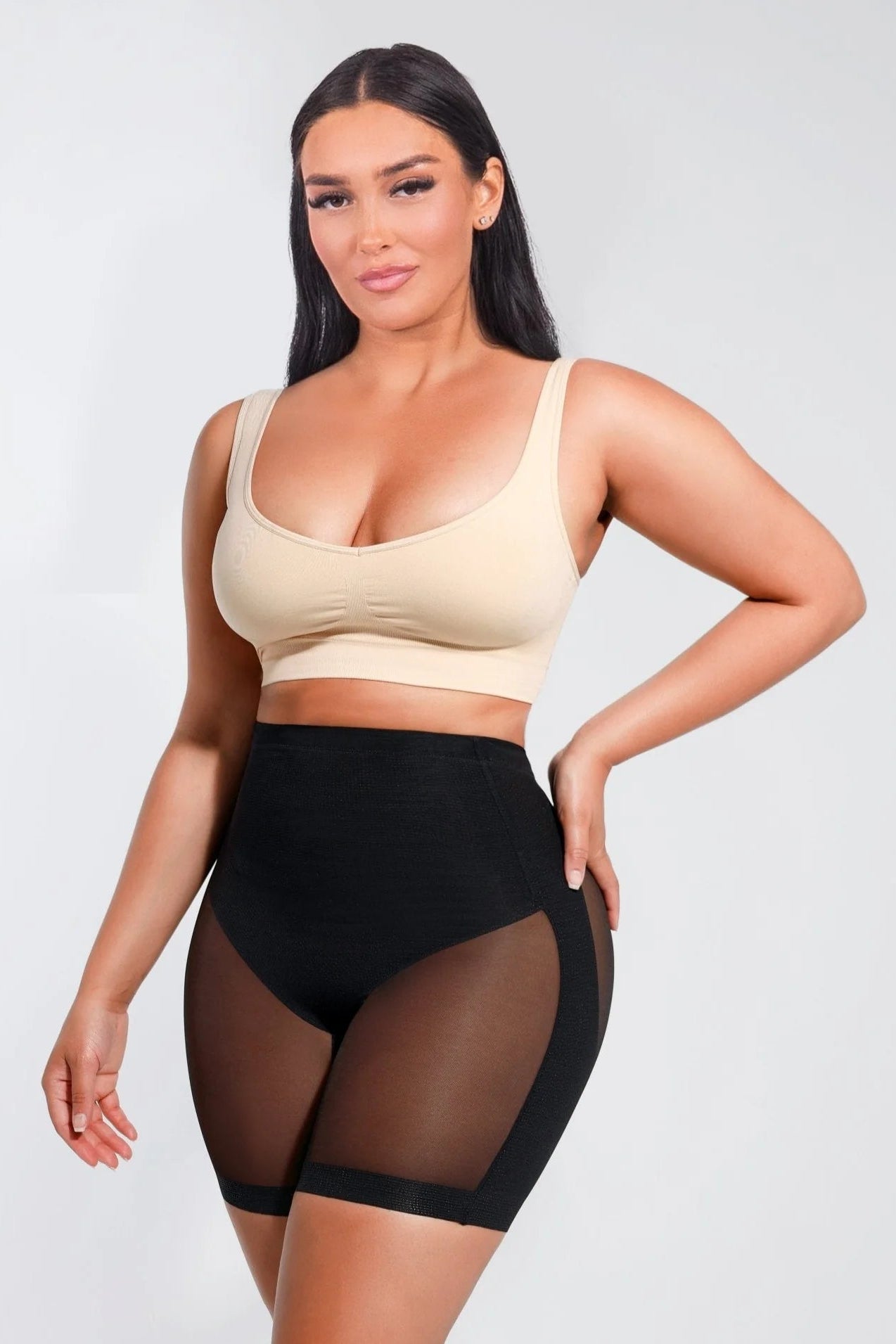 Pantalones cortos moldeadores - Control de abdomen y efecto lifting de glúteos