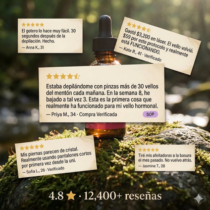 Cyperus Oil - Adiós depilación constante