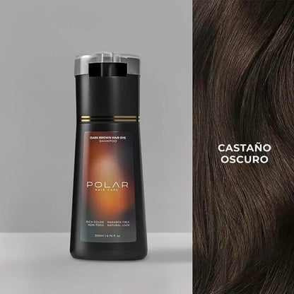 Shampoo Tinte Polar - Tiñe tus canas en 10 Minutos