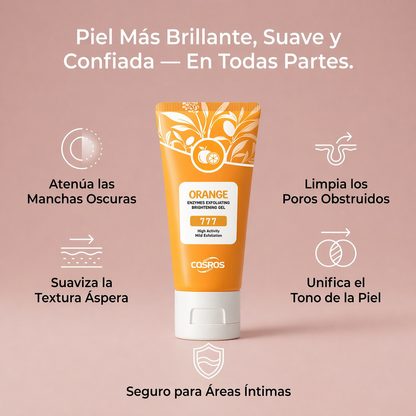 Gel Exfoliante Blanqueador Naranja