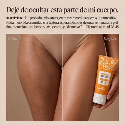 Gel Exfoliante Blanqueador Naranja
